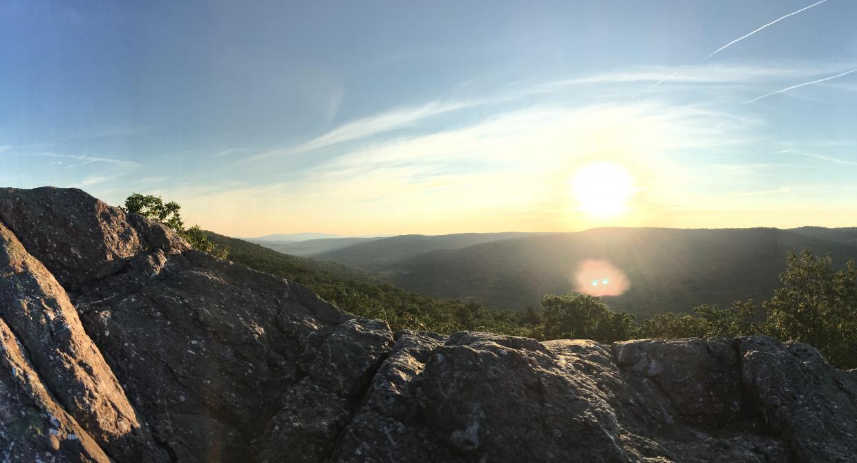 Appalachian Trail on Bellvale Mountain in Orange County, N.Y. Photo by Amber Ray.